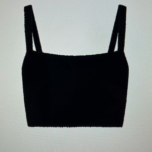 SKIMS Cozy Knit Straight Neck Bralette